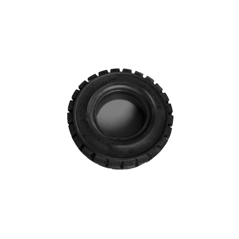 z3350-70008b-1-1 Шина цельнолитая немаркая 18x7-8-14PR для вилочного погрузчика CPD - 2