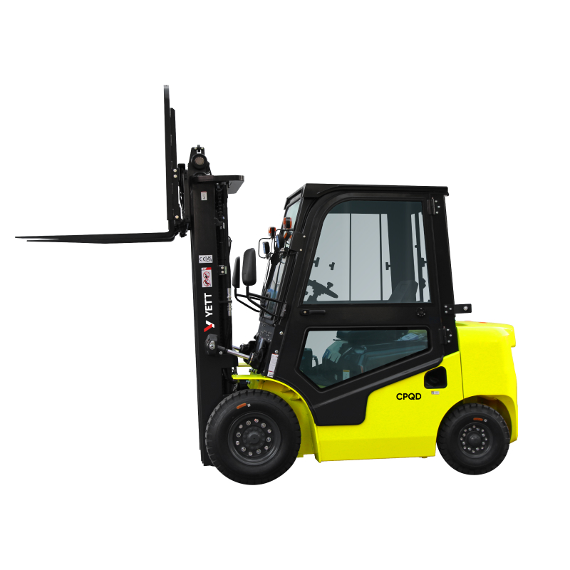 cpqd_k-4 Бензиновый погрузчик с кабиной YETT CPQD35-RC1K2-M300-3W-K - 3